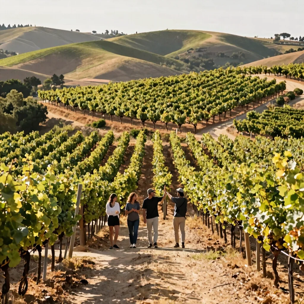 Vineyard Walk And Flight