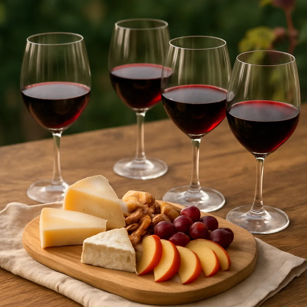 Wine And Cheese Pairing